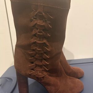 Delmar Brown Suede Women's heeled Boots